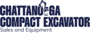 Chattanooga Compact Excavator Sales and Equipment Blue Logo